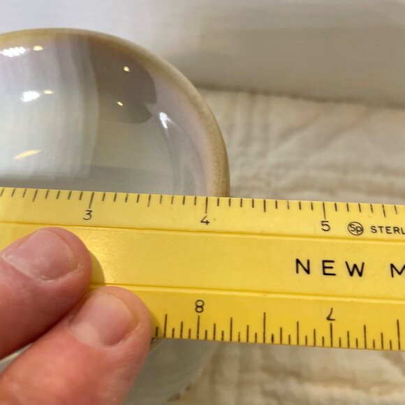 Ceramic Sunflower Design Butter Crock Or Candle warmer by Yankee Candle Beige & - Picture 10 of 11